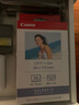 佳能（Canon）佳能cp1500相纸cp1300相纸5寸6寸照片纸3寸贴纸相纸佳能原装相纸照片打印机相纸打印机墨盒色带 KL-36IP（5英寸36 张+1个色带） . 实拍图