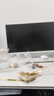 AOC 27英寸 IPS广色域 120Hz HDR 低蓝光不闪 节能认证 微边典雅白 超薄办公电竞电脑显示器27B30H/BW 实拍图