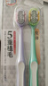 纳美（Namei）宽头软毛牙刷 深层清洁口腔温和洁齿 2支装 实拍图