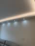 欧司朗（OSRAM）led筒灯嵌入式深杯客厅过道灯具吊顶防眩筒灯4W4000K暖白开孔75mm 实拍图