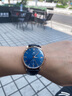 欧利时（OLEVS）瑞士认证手表男全自动机械表进口机芯夜光男士品牌手表礼物送男友 玫蓝皮表-进口机芯 终身质保 实拍图