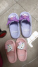 猪爸爸儿童拖鞋女童夏季2025新款室内防滑6-12岁三丽鸥宝宝亲子拖鞋紫36 实拍图