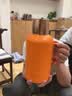 米索小钢炮焖茶壶大容量保温壶316不锈钢老白茶闷泡茶壶 柿子橙1.0L 实拍图