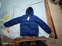 波司登25年秋季羽绒服鸭绒男女儿童5A抗菌宽松短款轻薄连帽外套 实拍图