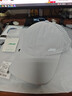 JEEP男款帽子夏季大头围棒球帽青年男遮阳透气鸭舌帽显脸小加大深加宽 浅灰色【半网孔透气 凉感防晒】 L 加大款 实拍图