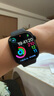 Apple/苹果 Watch Series 10 智能手表GPS款42毫米亮黑色铝金属表壳黑色运动型表带S/M MX1M3CH/B 实拍图