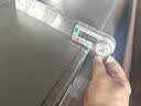 三量数显角度尺万用能角尺量角器木工高精度90度测量仪多功能 JDC01 0-200mm(不锈钢尺身）  实拍图