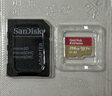 闪迪（SanDisk）256GB TF（MicroSD）内存卡 A2 4K V30 U3 C10 至尊超极速移动存储卡 读速200MB/s 写速140MB/s 实拍图
