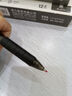 得力（deli）按动中性笔签字笔 0.5mm子弹头水笔按动笔 办公用品 黑色 12支/盒S06 实拍图