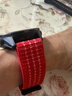 佳明（GARMIN）Forerunner255/265/965疾速红尼龙替换表带(22 mm) 实拍图