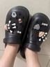 名创优品（MINISO）洞洞鞋男士夏季外穿防滑厚底eva踩屎感凉鞋防臭海边沙滩包头拖鞋 实拍图