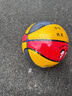 萨达儿童幼儿园篮球4号室外体能训练耐磨5号小学生专用防滑耐磨蓝球 PU软皮-401红蓝白-4号球（2-5岁 实拍图