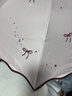 天堂伞黑胶防晒防紫外线公主花边太阳伞晴雨两用小巧便携遮阳伞女 若芙粉 实拍图