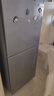 美的（Midea）182升双开门小型两门家用家电租房宿舍办公小户型节能低噪省电小冰箱BCD-182M国家补贴 182灰色 实拍图