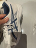 亚瑟士ASICS男鞋透气跑鞋运动鞋缓震舒适跑步鞋 GEL-CONTEND 4 米白色/蓝色 43.5 实拍图