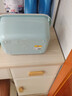 京东物流 收纳箱学生宿舍装书衣服玩具收纳盒家用塑料储物箱大号 中号-天空蓝（29*21*14cm） 实拍图