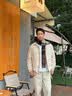 CACUSS【100%绵羊毛】围巾男士秋冬季加厚保暖围脖高级感生日礼物送男生 实拍图