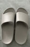 朴西eva室内静音夏季女士拖鞋软底凉拖鞋居家浴室洗澡防滑情侣拖鞋女 岩石灰【简约大气】 42-43 实拍图