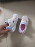 江博士Dr.Kong江博士童鞋魔术贴2023春秋网布舒适透气幼儿女宝宝学步鞋 米色 26 脚长约15.6-16.1 实拍图