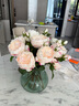 Harbor House 美式家居仿真花摆件客厅卧室三杈仿真玫瑰花假花装饰花束礼物 粉玫瑰- 1支 实拍图