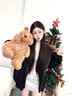 棉致大毛领加厚工装连帽棉服女冬季新款保暖外套派克服羽棉袄绒服棉衣 梵6672藏青色【高品质】 M 110-125斤 实拍图