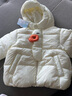 巴拉巴拉童装宝宝羽绒服三防男童冬装女童连帽外套萌趣2025新款面包服外套 实拍图