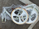 飞鸽（FG FLYING PIGEON）自行车成人通勤车自行车学生单车成人自行车通勤自行车女士自行车 顶配青青黄|单速|一体轮+礼包 24寸适合150-170cm 实拍图