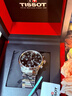 天梭（TISSOT）【新年礼物】瑞士1853手表 新款速驰系列计时码运动防水男表 黑盘钢带T116.617.11.057.01 实拍图