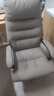 顾全C533家用老板椅舒适久坐办公椅电脑椅可躺工学椅子环保真皮座椅 浅咖 真皮（更高品质之选) 实拍图