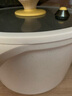 炊大皇（COOKER KING） 网红大白不粘汤锅炖汤锅加高微压快熟家用煮锅黑电磁炉锅 22cm 【+蒸笼】明火不易发黑 实拍图