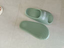 牧童儿童拖鞋夏季家居鞋室内软底浴室男女童亲子凉拖鞋 艾草绿 210 实拍图