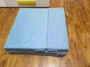 赟娅午睡午休床垫小学生折叠加厚儿童睡觉学校办公室打地铺家用榻榻米 【天蓝】长150*宽60*厚5cm 实拍图