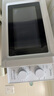 美的（Midea）家用小型快捷微波炉 双旋钮操控 一节能效五档火力 智能解冻360°旋转加热  （213B升级款） M13J 乳白色 M13J 实拍图