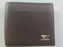 七匹狼（SEPTWOLVES）男士钱包短款真皮牛皮钱夹加厚大容量男式软皮皮夹送男友老公爸爸 丝印狼标加厚啡色3A2923021-02C 实拍图