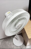 美的（Midea）【幸运草安睡1S】一级能效直流变频声控电风扇家用遥控卧室静音落地扇台式桌面抗菌大风力转页扇 实拍图