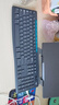 罗技（Logitech）MK275 键鼠套装 无线键鼠套装 办公键鼠套装 全尺寸 商务键鼠套装 带无线2.4G接收器 黑蓝色 实拍图