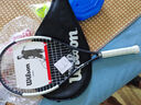 威尔胜（Wilson）费德勒碳素一体合金男女初学进阶单人运动网球拍带线训练器套餐 【店长推荐】费德勒系列丨黑加白 实拍图