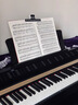 雅马哈电钢琴逐级重锤88键初学专业考级考十级家用演奏儿童智能电子钢琴 重锤键盘-高箱烤漆黑CLP-745 收藏加购送豪华大礼包+双人琴凳 实拍图