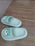 朴西儿童拖鞋室内居家浴室防滑外穿2025男女童夏季新款小熊凉拖鞋 薄荷绿 【萌趣小熊造型】 24 (170mm) 实拍图