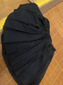 罗蒙女童裙子儿童百褶裙半身裙校园服大童小学生学院风短裙 藏青色130 实拍图