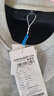JEANSWEST LIFE真维斯加绒卫衣男秋冬季加厚保暖外套三角设计重磅灰色圆领上衣 实拍图