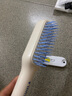 JCZS德国梳子儿童女孩不伤头发不打结长发女士专用按摩梳扎头发 可伸缩不缠发天空蓝不挑发型 1件 实拍图