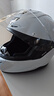GSB摩托车头盔冬季防冻保暖男女盔3C电动车摩托车通勤竞速头盔gsb361 珍珠白配透明镜片+顺丰快递 XXL（建议58-59头围） 实拍图
