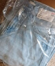 优衣库女装男装宽松廓形牛仔裤/弯刀镰刀裤子25秋冬新款479000 62 粉蓝色 29 /165/74A 实拍图