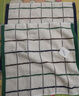 金号 毛巾家纺 纯棉方格吸水方巾2条装 蓝/绿  34*33cm 实拍图