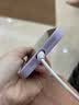 圣图朗液态小羊皮草莓小熊适用iphone17promax苹果15手机壳13新款14plus高级感女12全包16卡通男11保护套 液态小羊皮草莓小熊-草紫色 iPhone 14 Pro 实拍图