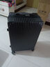 袋鼠（KANGAROO）多功能行李箱女学生拉杆箱男高颜值密码箱大容量万向轮旅行箱 曜石黑-挂包+充电+水杯架 24寸 【黄金尺寸初中生住校】 实拍图