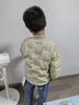 雅鹿2025新款儿童羽绒服短款男童女童宝宝羽绒内胆轻薄款洋气秋冬童装 豆绿 140 实拍图