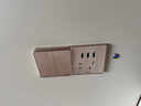 公牛（BULL）地插隐藏式超薄全铜防水强电插座电话网络嵌入式平推隐形地插插座 【含底盒】五孔地插 金色 晒单实拍图