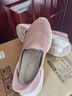 足力健老人鞋中老年一脚蹬软底轻便休闲不易臭爸妈鞋送礼长辈 藕粉-女款 37 实拍图